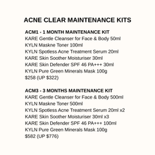 Load image into Gallery viewer, Acne Clear Maintenance Kits
