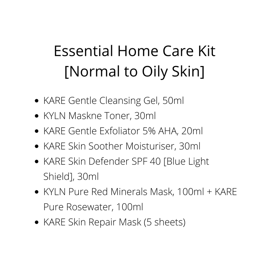 Essential Home Care Kit (Normal to Oily Skin) - Sharyln & Co
