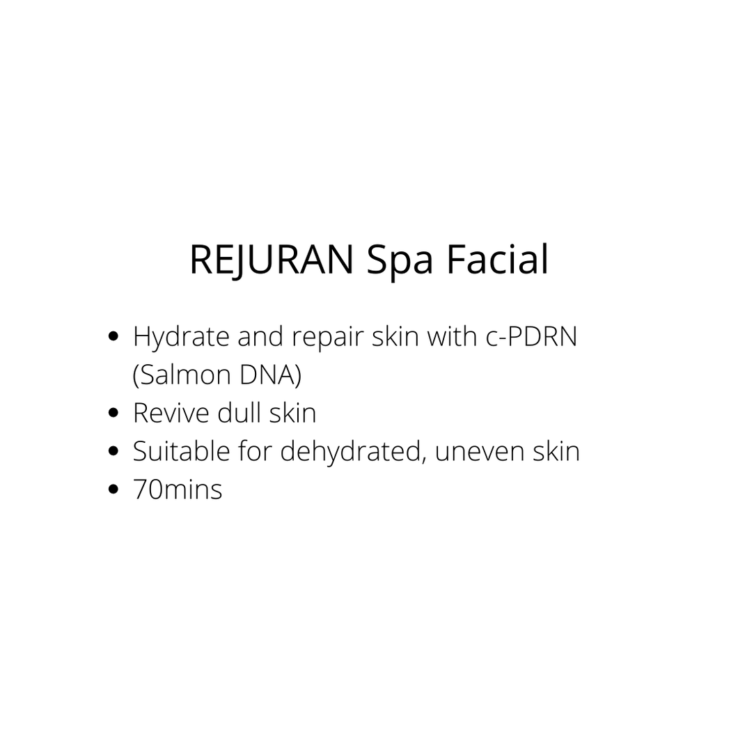 REJURAN Spa Facial (1 session) - Sharyln & Co