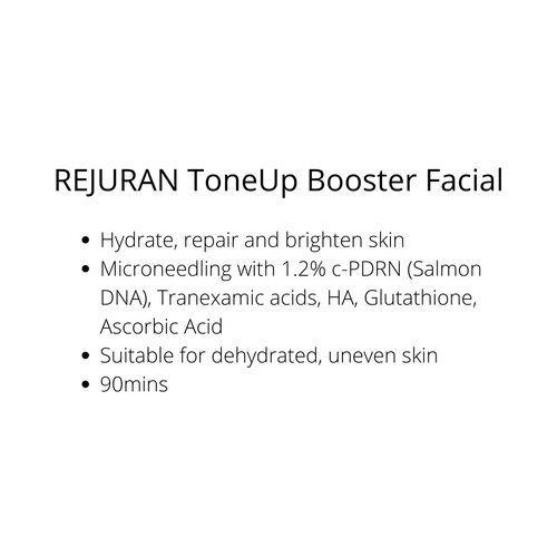 REJURAN Tone Up Booster Facial (1 session) - Sharyln & Co