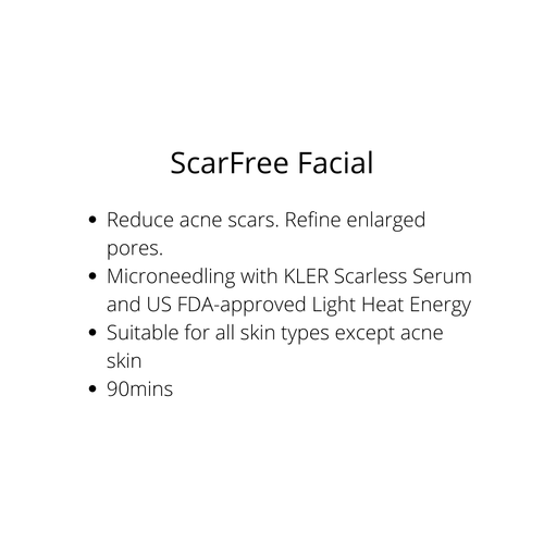 ScarFree Facial [1 session] - Sharyln & Co