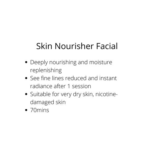Skin Nourisher Facial (1 session) - Sharyln & Co