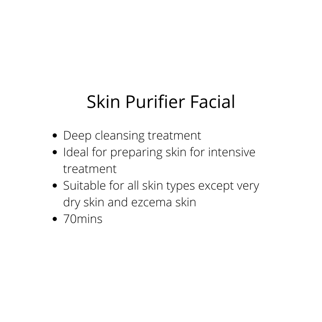 Skin Purifier Facial (1 session) - Sharyln & Co